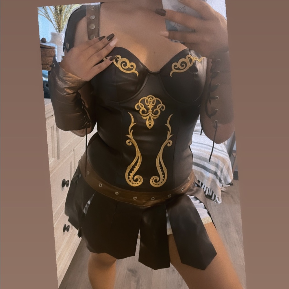 Sexy Warrior Halloween Costume